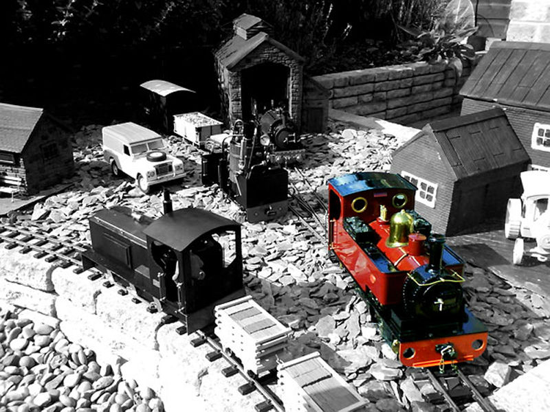Dylan a construit un univers incroyable avec de simples trains