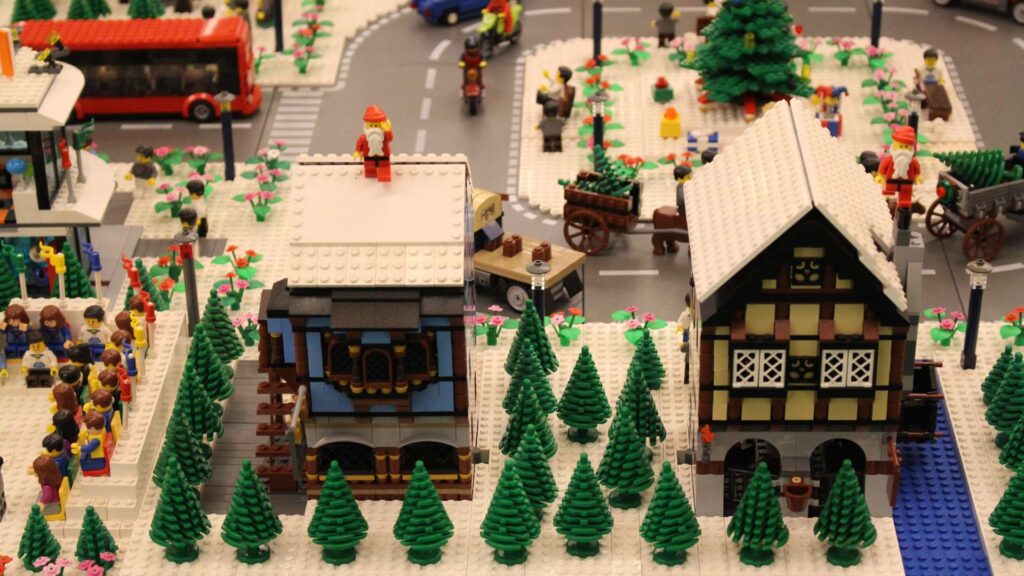 Ville faites en Lego 